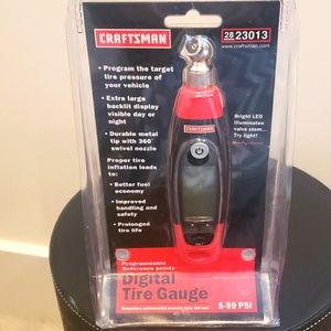 Craftsman- Digital Tire Gauge- Programable